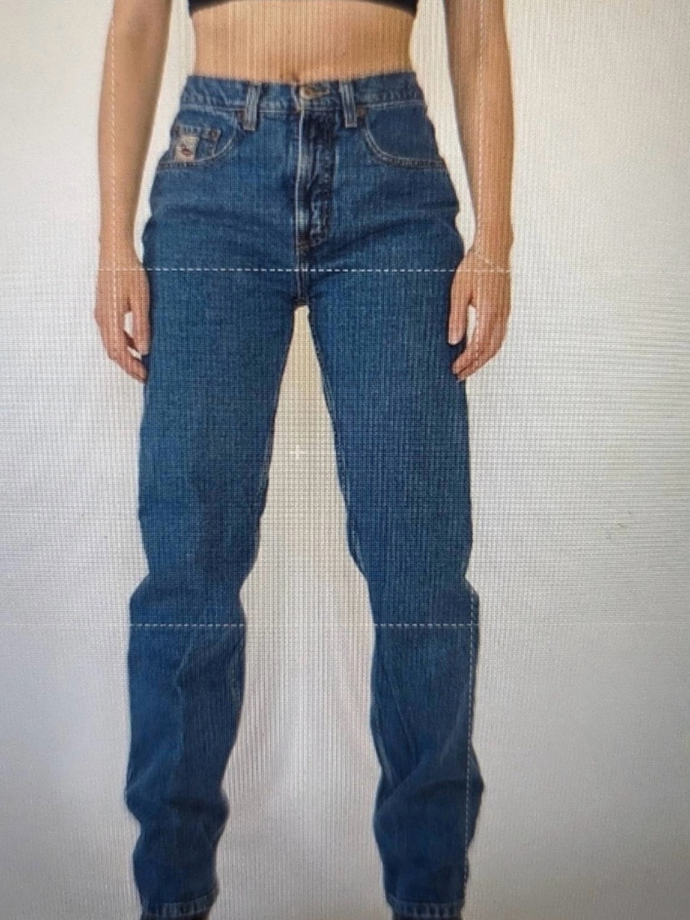 Vintage Cruel Girl Relaxed Jean; 11 Long